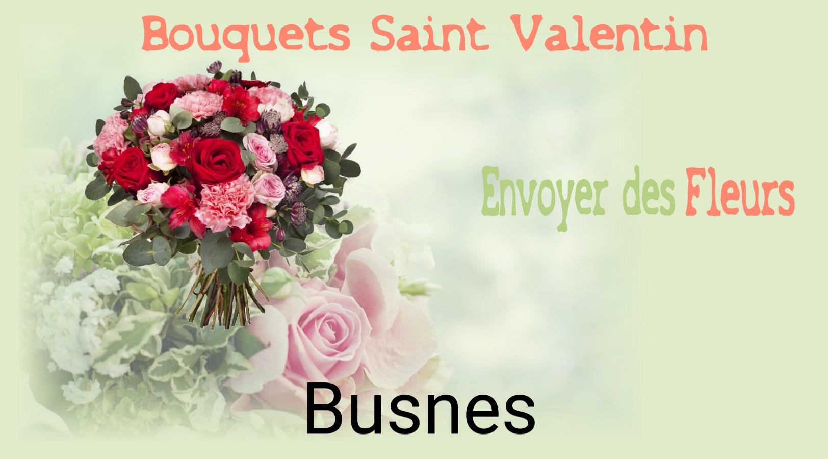 Roses de Saint-Valentin livrées à Busnes